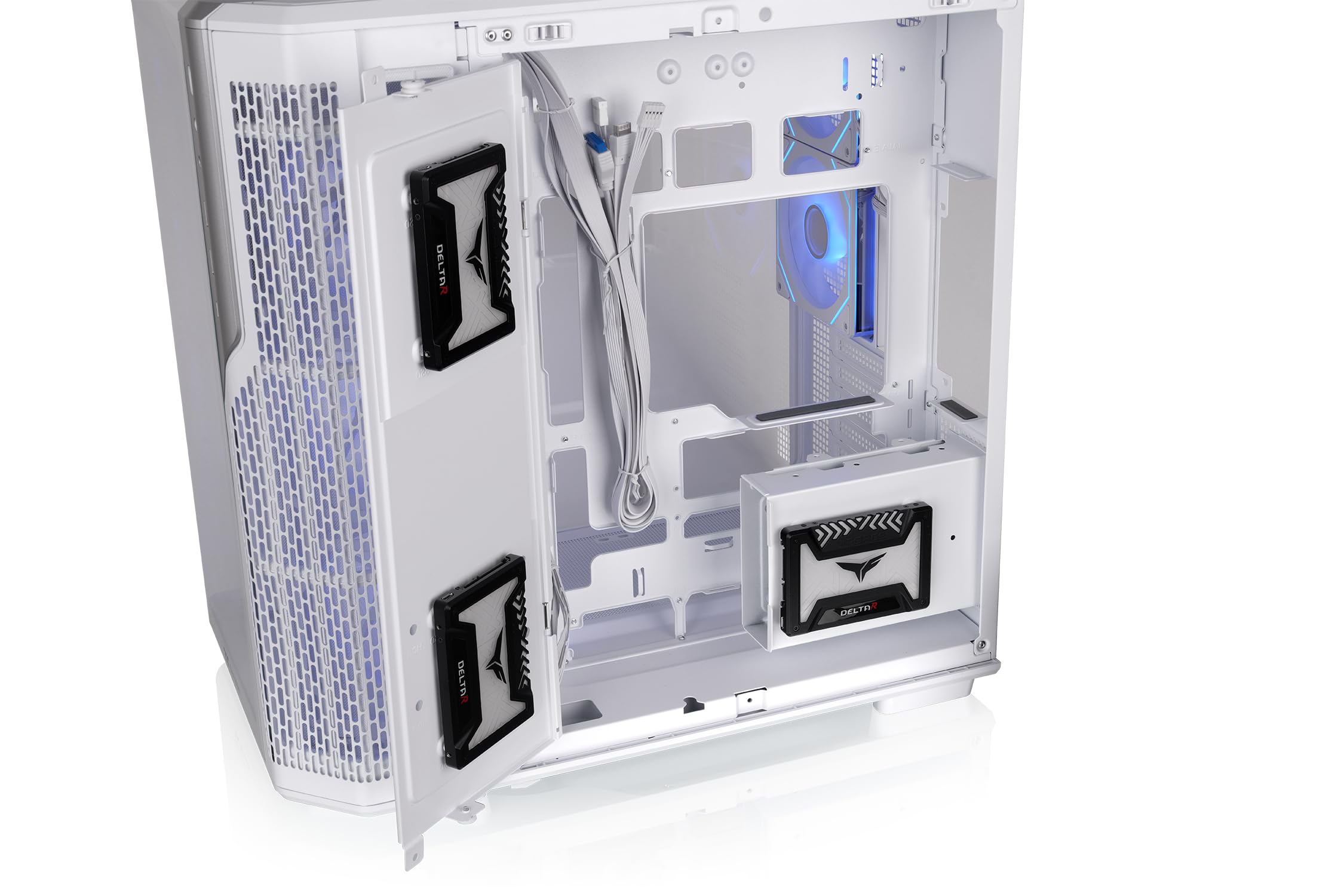 Amazon | Thermaltake View 590 TG ARGB Snow ミドルタワーPCケース CA